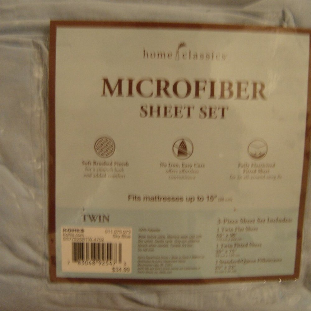New Home Classics Twin Sheet Set